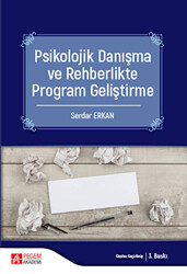 Psikolojik Danışma ve Rehberlikte Program Geliştirme - 1