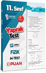 Puan Yayınları 11. Sınıf Fizik Yaprak Test - 1