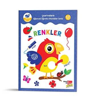 Renkler - Çıkartmalarla Eğlenceli Öğretici Etkinlikler Serisi - 1