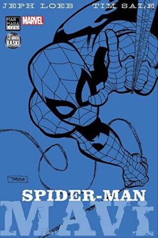 Renkler Serisi: Spider-Man - Mavi - 1