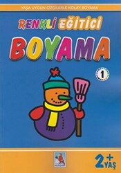 Renkli Eğitici Boyama 1 - 2+ Yaş - 1