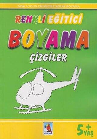 Renkli Eğitici Boyama Çizgiler 5+ Yaş - 1