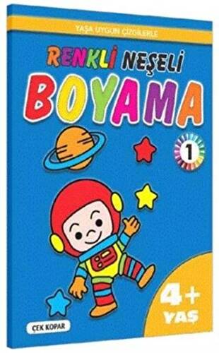 Renkli Neşeli Boyama 1 4+ Yaş - 1