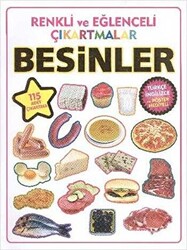 Renkli ve Eğlenceli Çıkartmalar - Besinler Food - 1