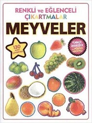 Renkli ve Eğlenceli Çıkartmalar - Meyveler Fruits - 1