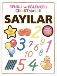 Renkli ve Eğlenceli Çıkartmalar - Sayılar Numbers - 1