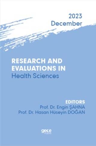 Research And Evaluations In Health Sciences - 2023 December - 1