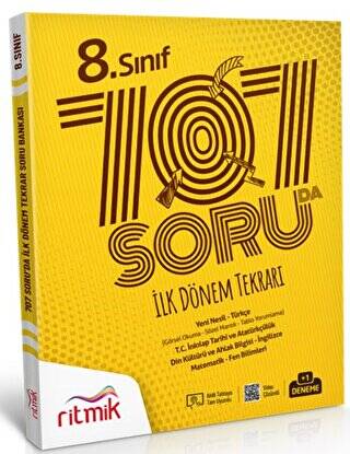 8. Sınıf 707 Soruda İlk Dönem Tekrarı - 1