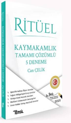 Ritüel Kaymakamlık Tamamı Çözümlü 5 Deneme - 1