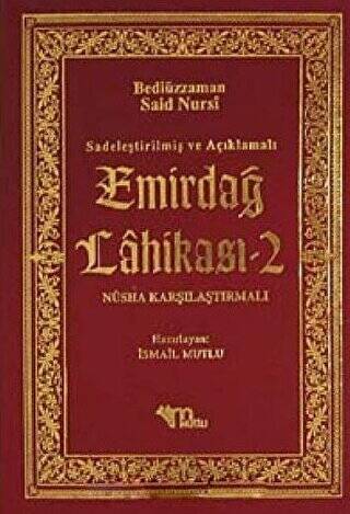 Sadeleştirilmiş ve Açıklamalı - Emirdağ Lahikası 2 - 1