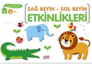 Sağ Beyin - Sol Beyin Etkinlikleri 4 Yaş - 1