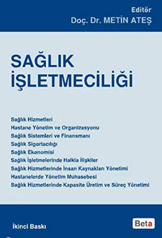 Sağlık İşletmeciliği - 1