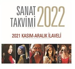 Sanat Takvimi 2022 Duvar Takvimi - 1