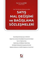 Satış Mal Değişimi ve Bağışlama Sözleşmeleri - 1