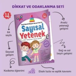 Sayısal Yetenek Matematik Bilişsel Beceri Serisi 4-5 Yaş - 1