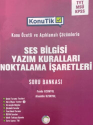 Ses Bilgisi, Yazım Kuralları, Noktalama İşaretleri Konu Tik Soru Bankası - 1