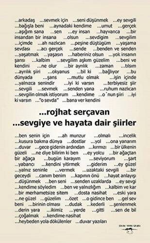 Sevgiye ve Hayata Dair Şiirler - 1