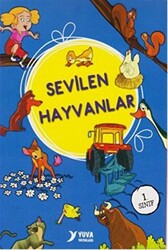 Sevilen Hayvanlar Serisi Düz Yazılı 1. Sınıf 10 Kitap Set - 1