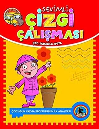 Sevimli Çizgi Çalışması 6 Kitap Takım - 1