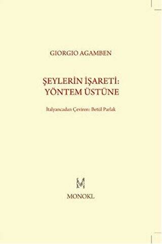 Şeylerin İşareti: Yöntem Üstüne - 1