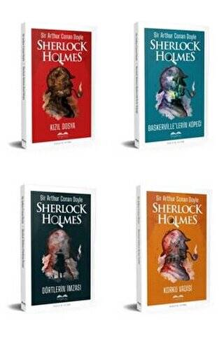 Sherlock Holmes Seti 4 Kitap Takım - 1