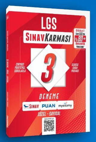 Sınav Karması 8. Sınıf LGS 3 Deneme - 1