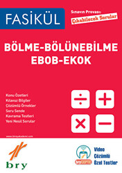 Sınavın Provası Çıkabilecek Sorular - Fasikül Bölme Bölünebilme Ebob Ekok - 1