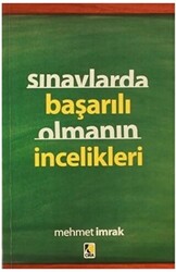 Sınavlarda Başarılı Olmanın İncelikleri - 1