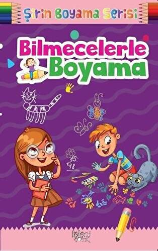 Şirin Boyama Serisi - Bilmecelerle Boyama - 1