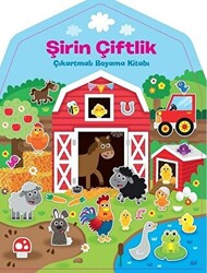 Şirin Çiftlik Çıkartmalı Boyama Kitabı - 1