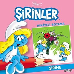 Şirine Hikayeli Boyama - Şirinler - 1