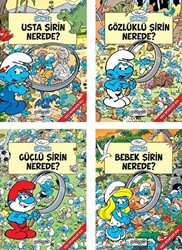 Şirinler Gizli Nesneleri Bul Seti 4 Kitap Takım - 1