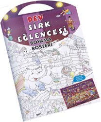 Sirk Eğlencesi Dev Boyama Posteri - 1