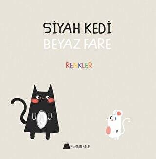 Siyah Kedi Beyaz Kedi - Renkler - 1