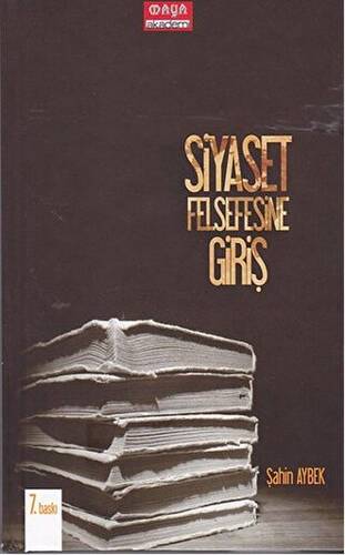 Siyaset Felsefesine Giriş - 1