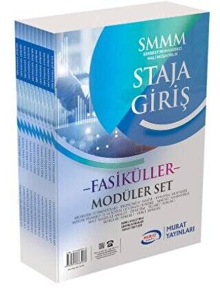 SMMM Staja Giriş Fasiküller Modüler Set - 1