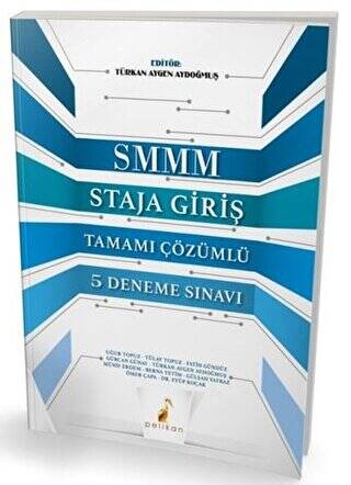 SMMM Staja Giriş Tamamı Çözümlü 5 Deneme Sınavı - 1