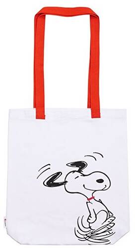 Snoopy Kaçış Bez Çanta - 1