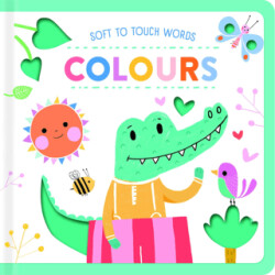 Soft to Touch Words: Colours - 1