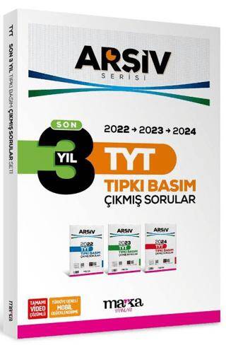 Son 3 Yıl Arşiv Serisi Tıpkı Basım Fasikül Çıkmış Sorular Tamamı Vİdeo Çözümlü - 1