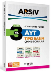 Son 3 Yıl AYT Arşiv Serisi Çıkmış Sorular Tamamı Video Çözümlü - 1