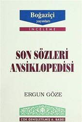 Son Sözleri Ansiklopedisi - 1