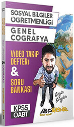 Sosyal Bilgiler Öğretmenliği Genel Coğrafya Video Takip Defteri ve Soru Bankası - 1