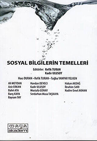 Sosyal Bilgilerin Temelleri - 1