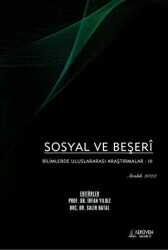 Sosyal ve Beşeri Bilimlerde Uluslararası Araştırmalar 3 - Aralık 2022 - 1