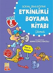 Sosyal Zeka Eğitimi Etkinlikli Boyama Kitabı - 1