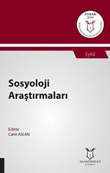 Sosyoloji Araştırmaları AYBAK 2019 Eylül - 1