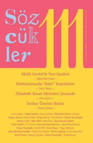 Sözcükler Dergisi 111. Sayı Eylül - Ekim 2024 - 1