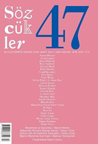 Sözcükler Dergisi Sayı: 47 Ocak - Şubat 2014 - 1