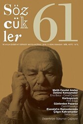 Sözcükler Dergisi Sayı: 61 Mayıs-Haziran 2016 - 1